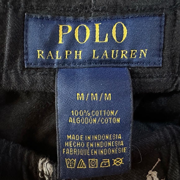 Ralph Lauren Polo Men’s All Over Pony woven sleep pants - size M - Picture 2 of 3